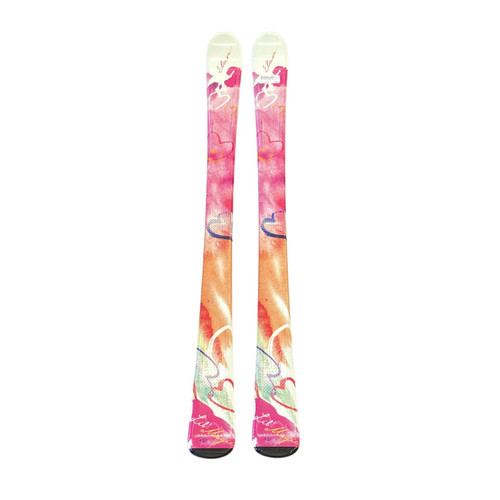 Used Elan LIL MAGIC 120 Girls Skis Only Pink 120 cm 11815-S000483404