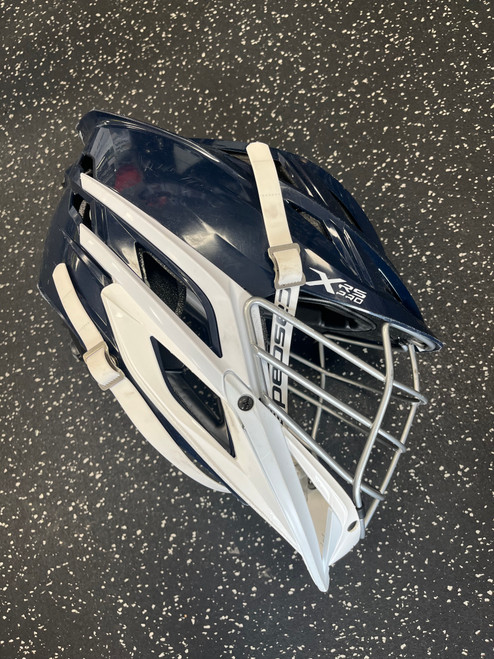 Used Cascade CASCADE XRS PRO Lacrosse Helmet Navy Blue One Size 11849-S000029586