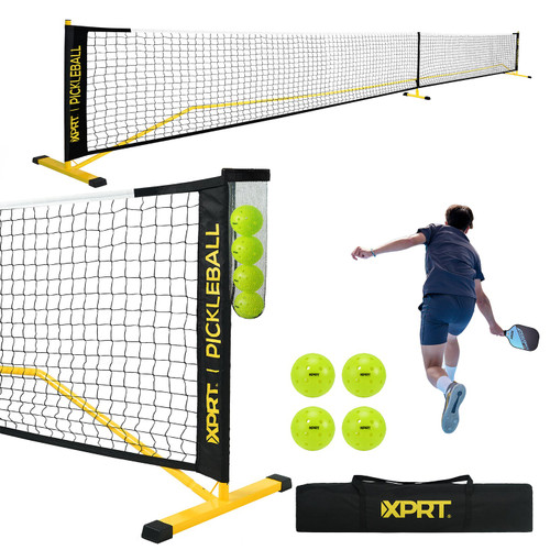Vist Large View of Product Image Which is New PICKLEBALL NET 22FT W/ BALLS