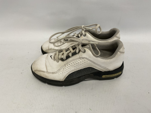 Vist Large View of Product Image Which is Used Nike Jr Golf Shoes White Junior 01