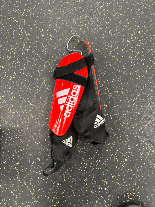 Vist Large View of Product Image Which is Used Adidas Soccer Shin Guards Junior Red MD 11774-S000082086