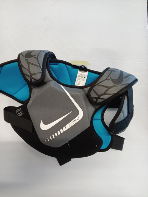 Vist Large View of Product Image Which is Used Nike VAPOR LT Lacrosse Shoulder Pads Grey MD 11779-S000196834