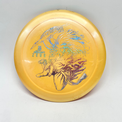 Used Discraft BIG Z ZEUS Disc Golf Driver Orange 176g 11805-S000064214