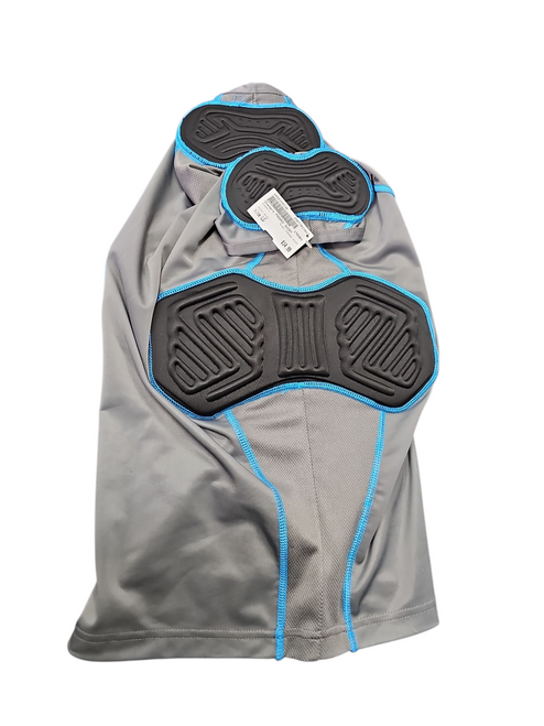 Used Champro PADDED SHIRT FB Top Youth Grey LG 11617-S000328236
