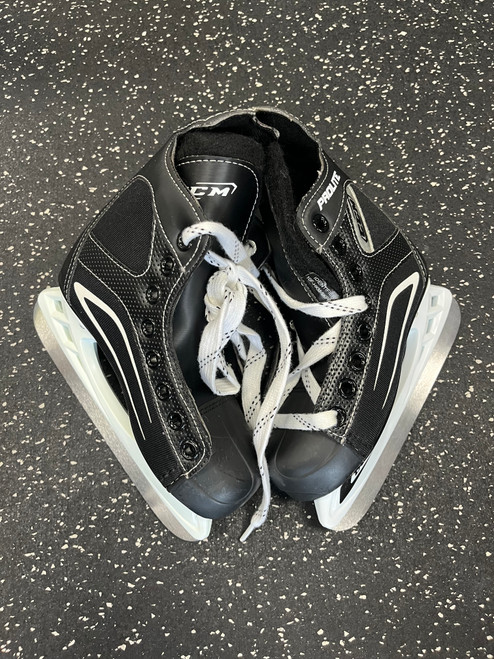 Vist Large View of Product Image Which is Used CCM PROLITE Youth Hockey Skate Youth 12.0