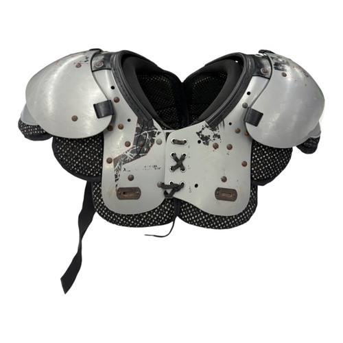 Vist Large View of Product Image Which is Used Schutt SI500 FB Shoulder Pads White 2X 11890-S000117116