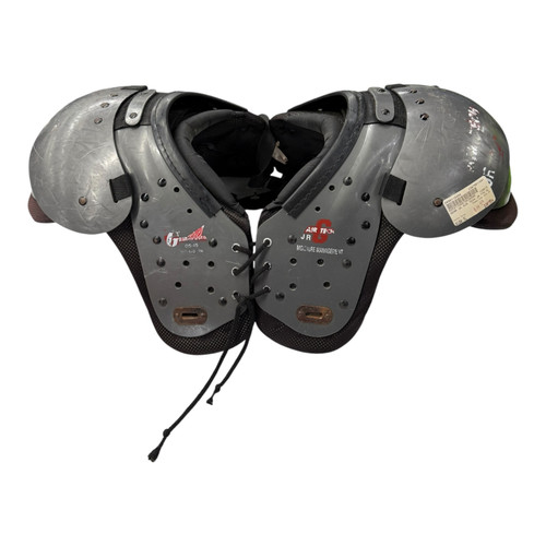 Vist Large View of Product Image Which is Used AIR TECH JR FB Shoulder Pads Grey XL 11890-S000116486