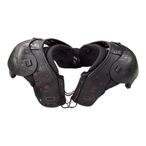 Vist Large View of Product Image Which is Used Schutt BLOCKER FB Shoulder Pads Black SM 11890-S000116488