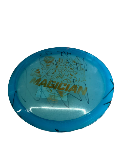 Used Discmania MAGICIAN Disc Golf Driver Royal Blue 11890-S000124839