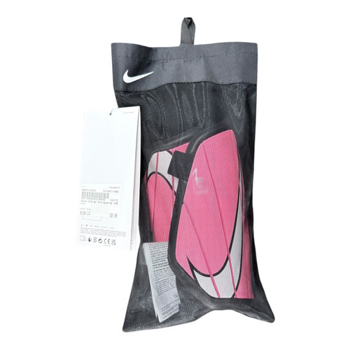 Vist Large View of Product Image Which is Used Nike Soccer Shin Guards Youth Pink LG