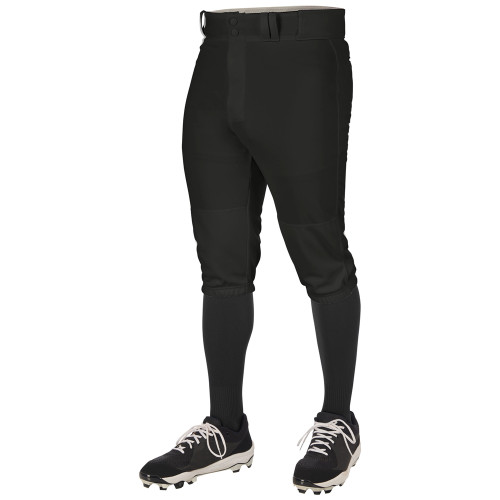 Vist Large View of Product Image Which is New Champro TRIPLE CROWN KNICKER BB/SB Pant Boys Black MD