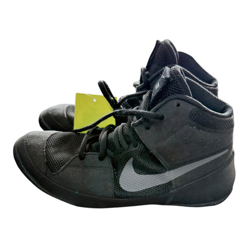Vist Large View of Product Image Which is Used Nike Wrestling Shoes Black Senior 7.5