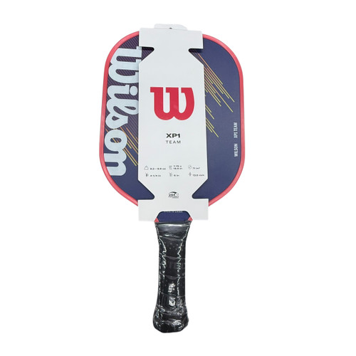 Vist Large View of Product Image Which is Used Wilson XP1 TEAM Pickleball Racquet Navy Blue