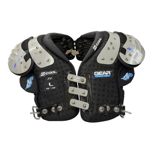 Vist Large View of Product Image Which is Used Pro-Tec Z-COOL FB Shoulder Pads Black LG