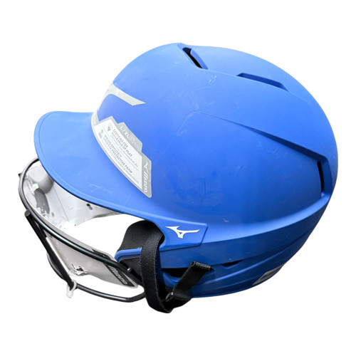 Vist Large View of Product Image Which is Used Mizuno F6 Batting Helmet w/Mask None One Size