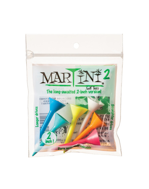 Vist Large View of Product Image Which is New MARTINI 2" 6PK GOLF TEES
