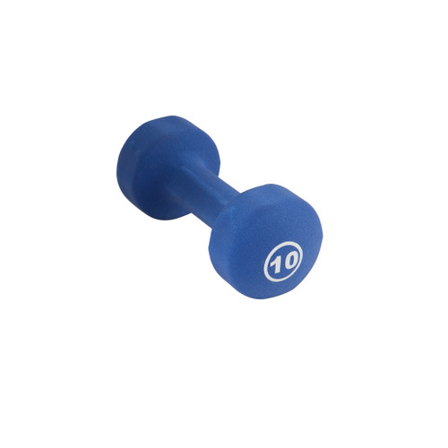 Vist Large View of Product Image Which is New 10 LB NEOPRENE DUMBBELL