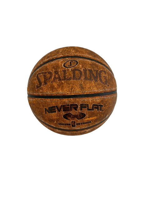 Vist Large View of Product Image Which is Used Spalding Never Flat Adult Indoor Basketaball 11692-S000138816