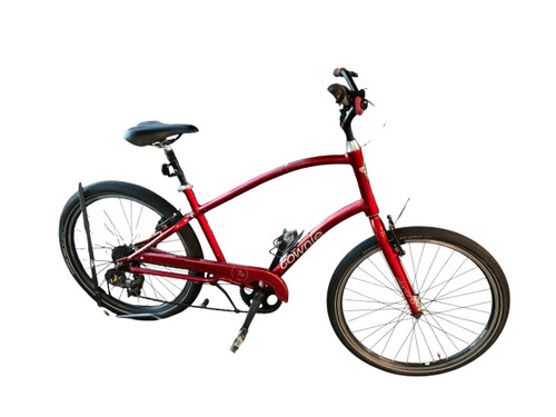 Vist Large View of Product Image Which is Used Electra TOWNIE Cruiser Bike Mens Red 48-52cm - 19-20" - LG Frame