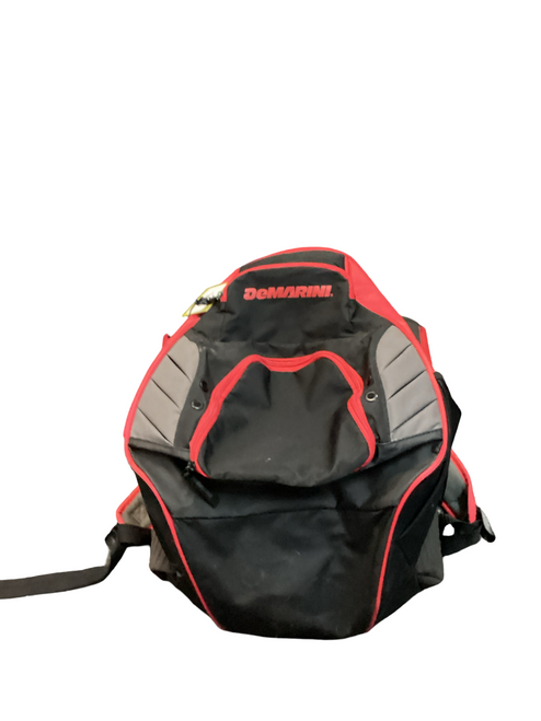 Used Demarini BACKPACK BLK/RED BB/SB Player Backpack Black And Red 11649-S000147339