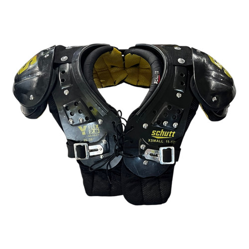 Used Schutt Y FLEX 2.0 FB Shoulder Pads Black XS 11820-S000043563