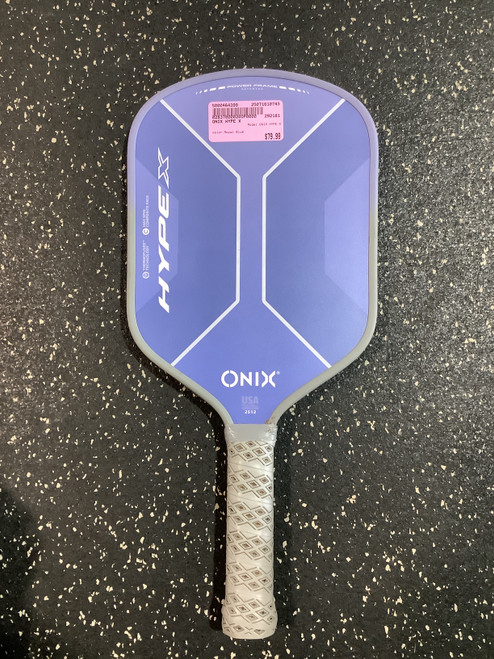 Vist Large View of Product Image Which is Used ONIX HYPE X Pickleball Racquet Royal Blue