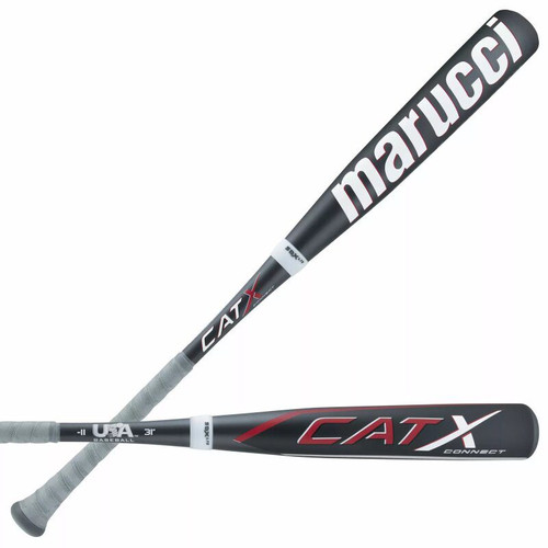 Vist Large View of Product Image Which is Used Marucci CAT X CONNECT BB/SB USSSA 2 5/8 Bat 28"