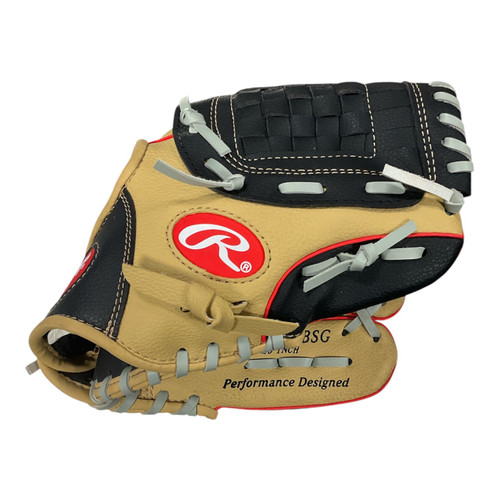 Used Rawlings PLAYERS SERIES BB/SB Glove RH Throw Tan 10" 11362-S000161456