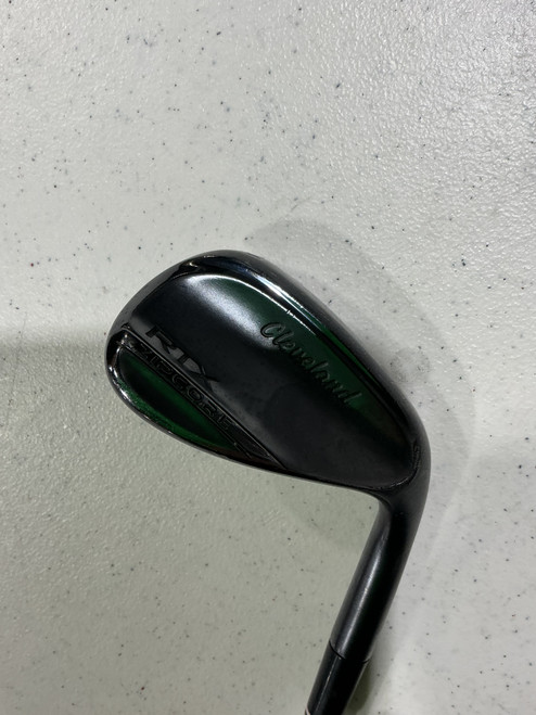 Used Cleveland RTX ZIPCORE Blacksatin Golf Wedge Mens RH 50 Degree 11628-S000181395