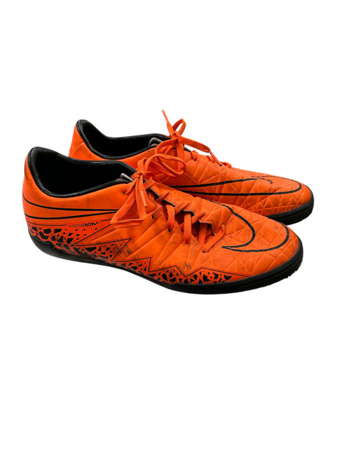 Used Nike Hyper Venom Soccer Turf Shoes Orange Senior 8