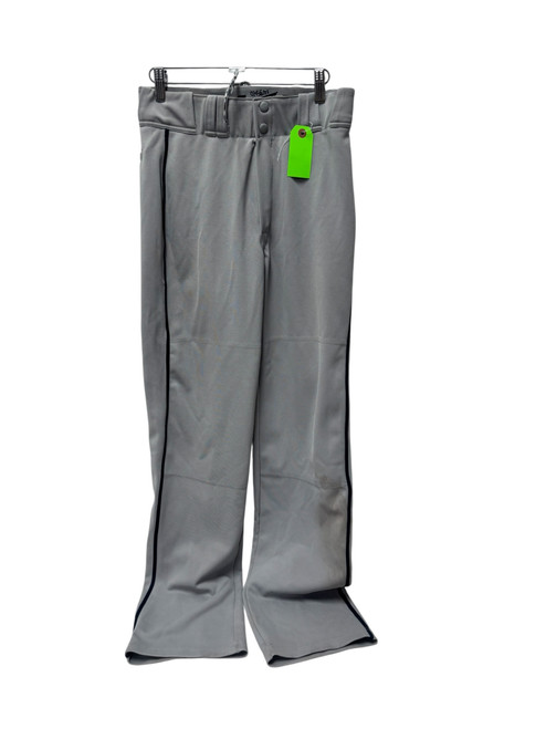 Vist Large View of Product Image Which is Used Easton Piped Mens Baseball Pants Grey / Navy Blue SM 11731-S000143540