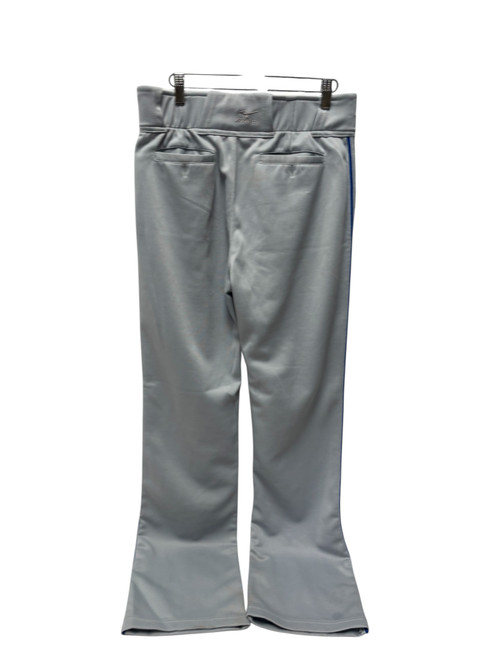 Vist Large View of Product Image Which is Used Mizuno Piped Mens Baseball Pants Grey And Royal Blue MD 11731-S000143538