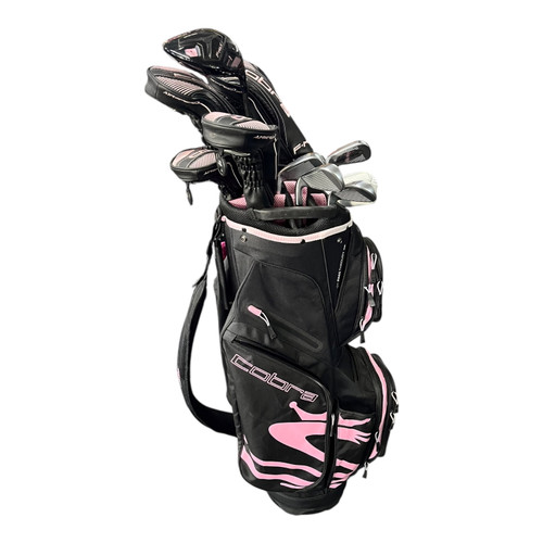 Used Cobra F-MAX AIRSPEED Mens Package Set RH Black 12 Piece 11820-S000043567