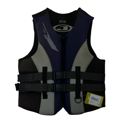 Vist Large View of Product Image Which is Used Jobe Adult PFD Navy Blue Large 11218-S000406606