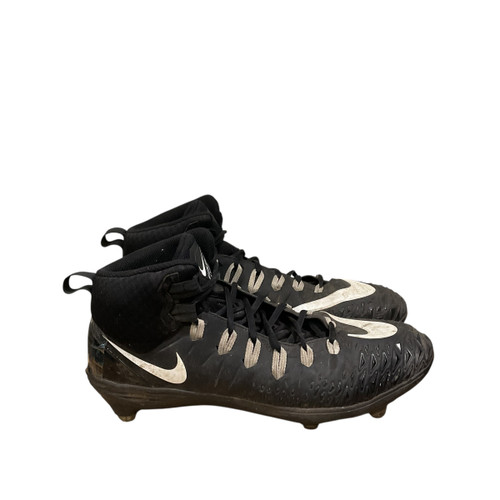 Used Nike FORCE SAVAGE Adult FB Cleats Black Senior 10.5 11813-S000328085