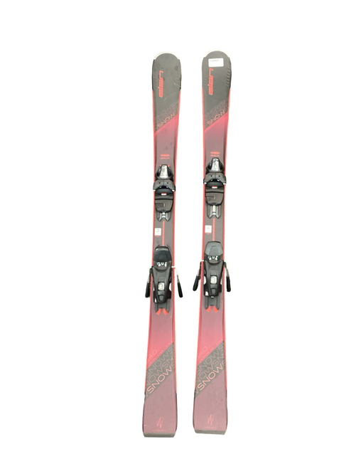 Vist Large View of Product Image Which is Used Elan SNOW BLACK Womens DH Ski/Binding Pink 140 cm 11649-S000147343