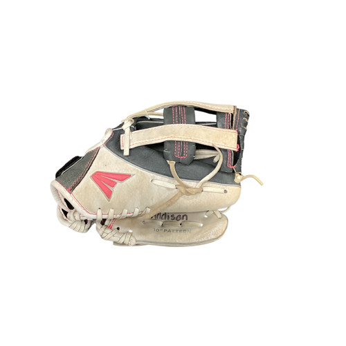 Vist Large View of Product Image Which is Used Easton GHOST FLEX RH Throw Fastpitch Gloves White 10" 11479-S000398774