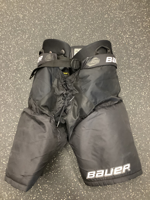 Vist Large View of Product Image Which is Used Bauer SUPREME MATRIX Junior Pant Black LG 11162-S000432200