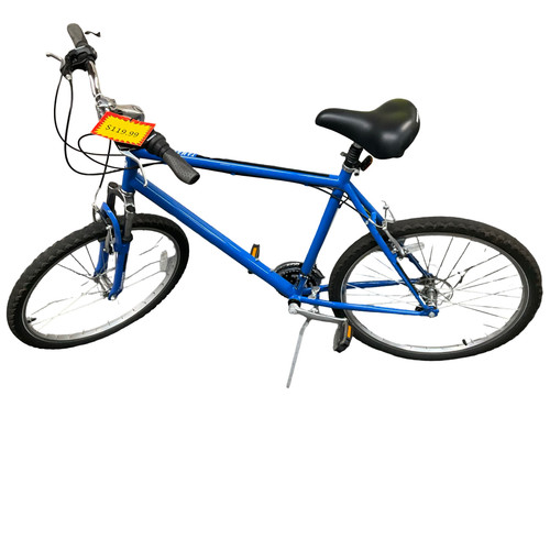 Vist Large View of Product Image Which is Used NISHIKI TAMARACK Mountain Bike Mens Navy Blue 53-57cm - 21-22" - XL Frame