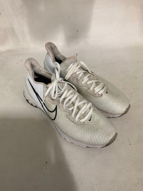 Used Nike FLYKNIT AIR ZOOM Mens Golf Shoes White Senior 10 11790-S000046811