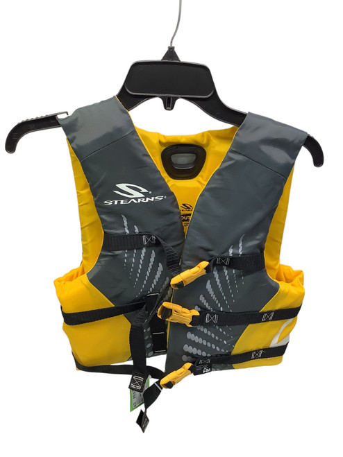 Vist Large View of Product Image Which is Used Stearns Youth PFD Yellow And Grey Youth 50-90 11347-S000251239
