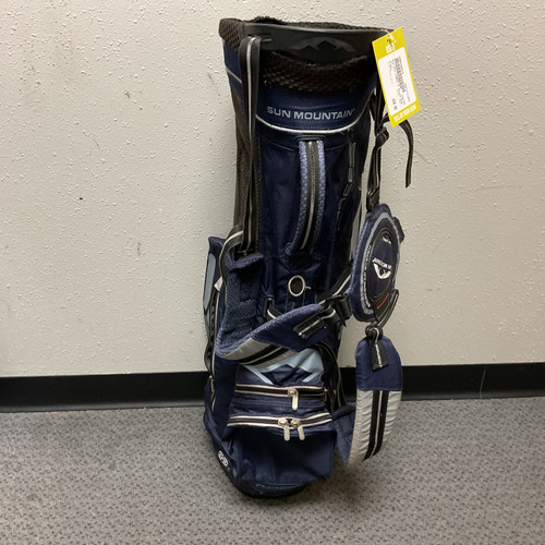 Used Sun Mtn THREE 5 Mens Stand Bag Royal Blue 11855-S000188010