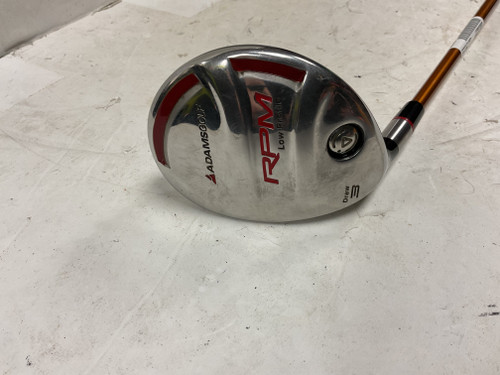 Vist Large View of Product Image Which is Used Adams Golf RPM LOW PROFILE Mens Fairway Wood LH 3 Wood 11855-S000188017