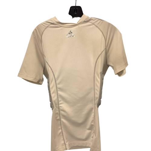 Vist Large View of Product Image Which is Used Adidas PADDED SHIRT SZ LARGE FB Top Adult White LG 11479-S000398783