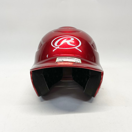 Vist Large View of Product Image Which is Used Rawlings RCFH Batting Helmet No Mask Cardinal MD 11805-S000064236