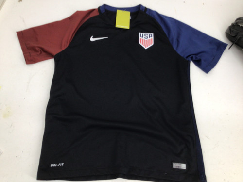 Vist Large View of Product Image Which is Used Nike SR LG TEAM USA SOCCER SHIRT S.S. Spirit Wear M LG 11752-S000067403