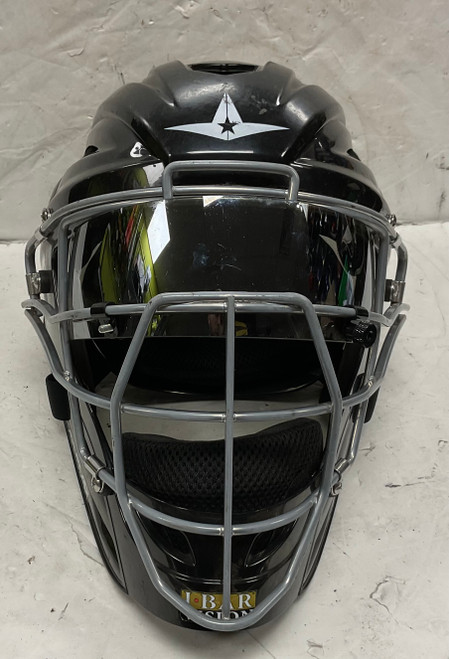 Used All-Star MVP2500-1 Catchers Helmet w/Mask Black L/XL 11855-S000188048