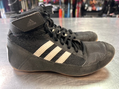 Used Adidas Wrestling Shoes Black Junior 02 11868-S000064033