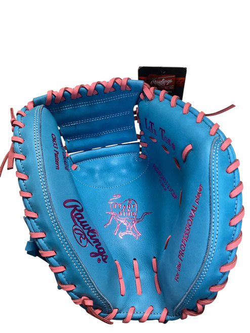 Vist Large View of Product Image Which is New RAWLINGS HOH 33 BLUE/PINK