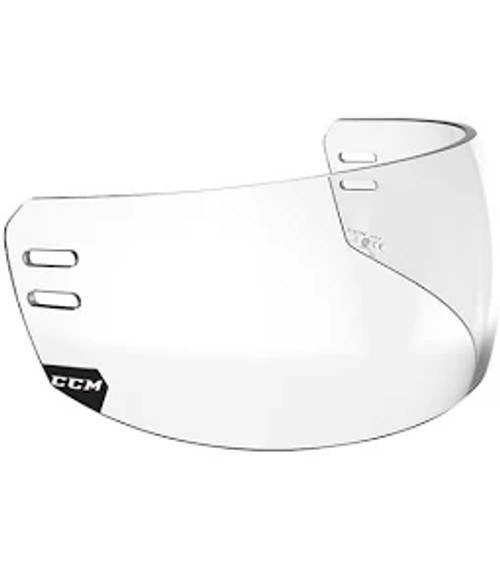 Vist Large View of Product Image Which is New CCM VR14 HF Hockey Full Visor Clear One Size 11347-CCMVR14CLR